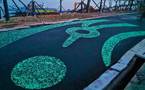 小區熒光塑膠跑道