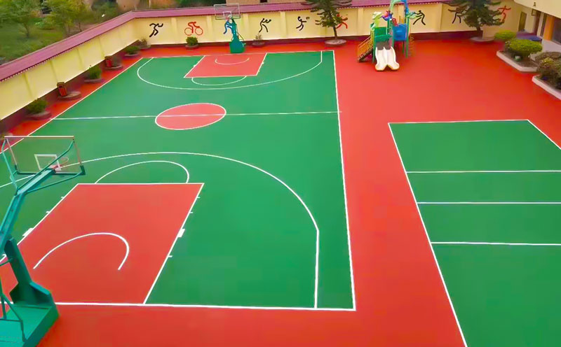 塑膠籃球場